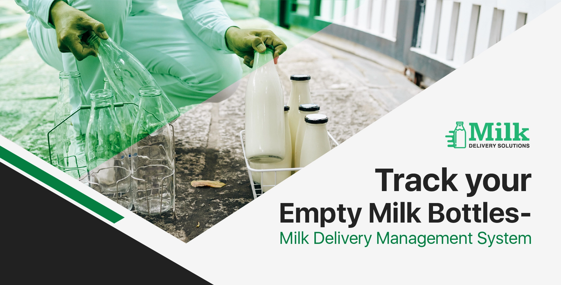 ravi garg, mds, empty milk bottles tracking, milk delivery management system, milk delivery software, system,